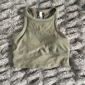 lululemon cropped tank top